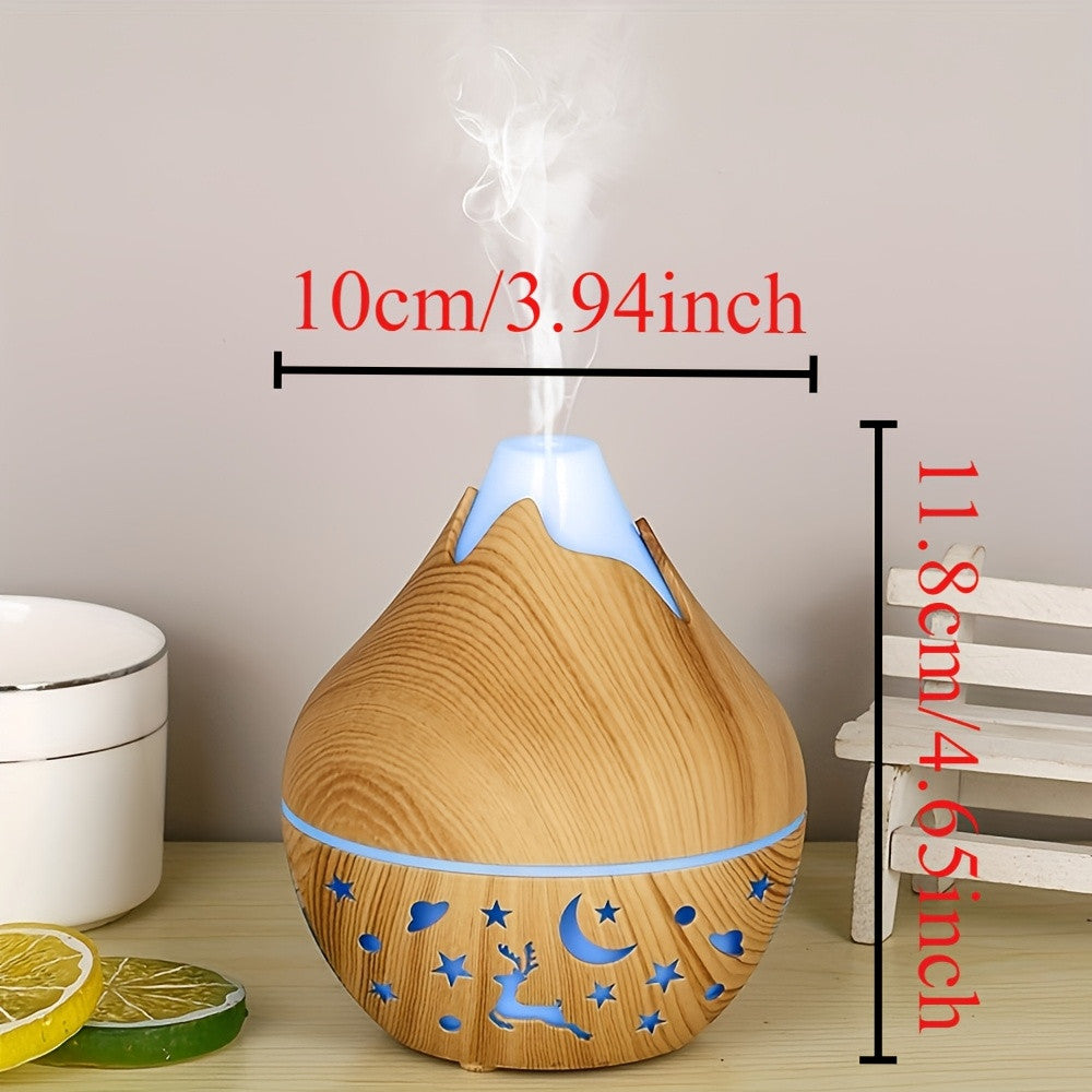 Afmetingen van de aroma diffuser: 10 bij 11,8 cm