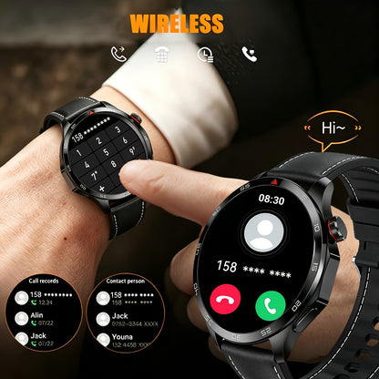 Bellen vanaf het horloge met toetsenblok en contactenlijst